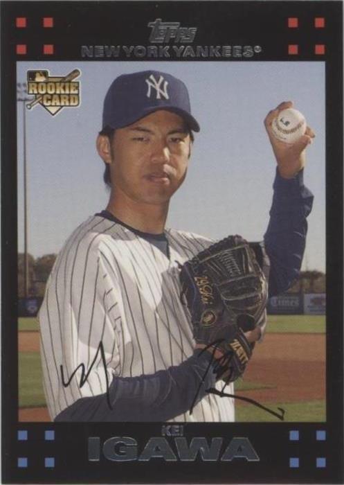 2007 Topps New York Yankees Limited Edition Gift Set - Kei Igawa #NYY7