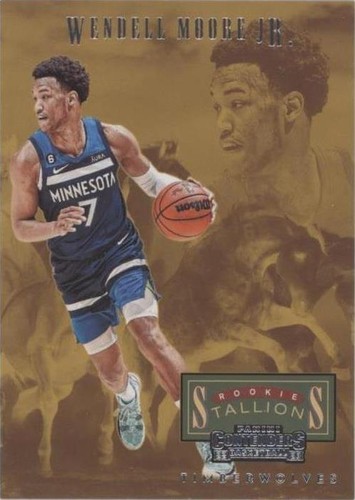 2022-23 Panini Contenders - Wendell Moore Jr. #7