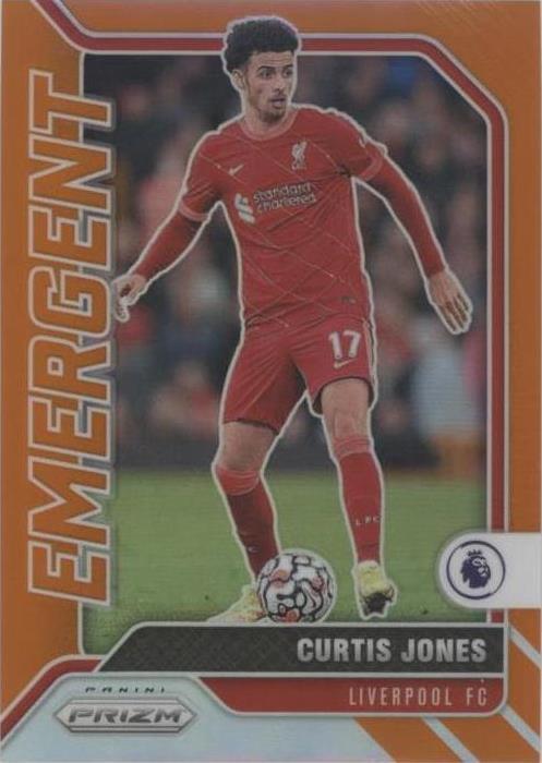 2021-22 Panini Prizm Premier League Curtis Jones #22