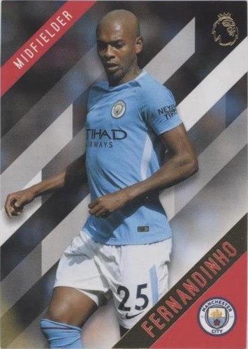 2017-18 Topps Premier League Gold Fernandinho #79