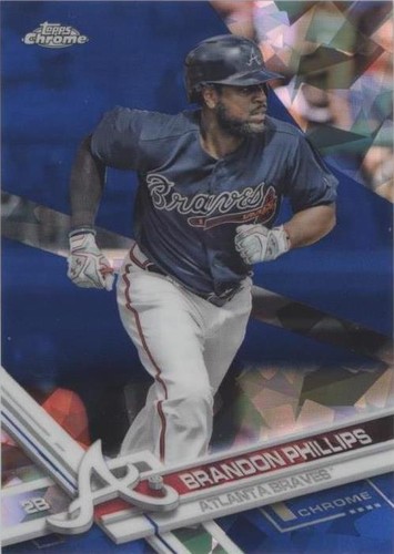 2017 Topps Chrome Sapphire Edition - Brandon Phillips #521