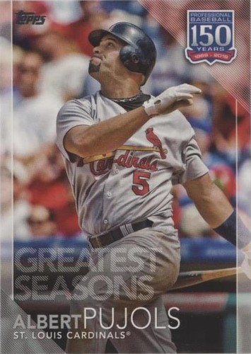 2019 Topps - Albert Pujols #150-110