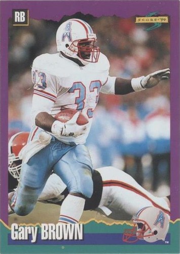 1994 Score Gary Brown #129