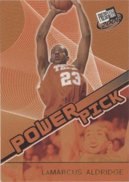 2006 Press Pass - LaMarcus Aldridge #G34