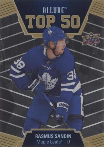 2019-20 Upper Deck Allure - Rasmus Sandin #T50-49