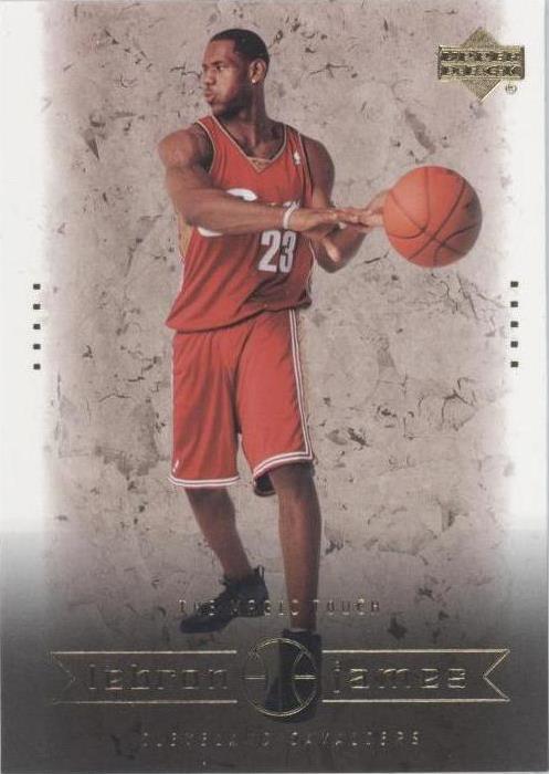 2003-04 cubierta superior - LeBron James #16