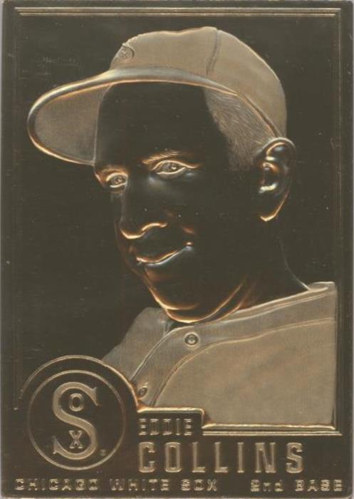 1995-10 Danbury Mint 22K Gold - Eddie Collins #18