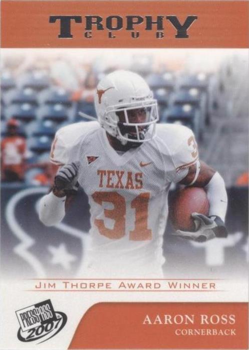 2007 Press Pass Aaron Ross #73