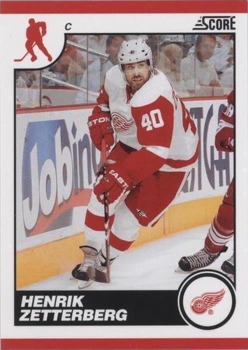 2010-11 Score - Henrik Zetterberg #187