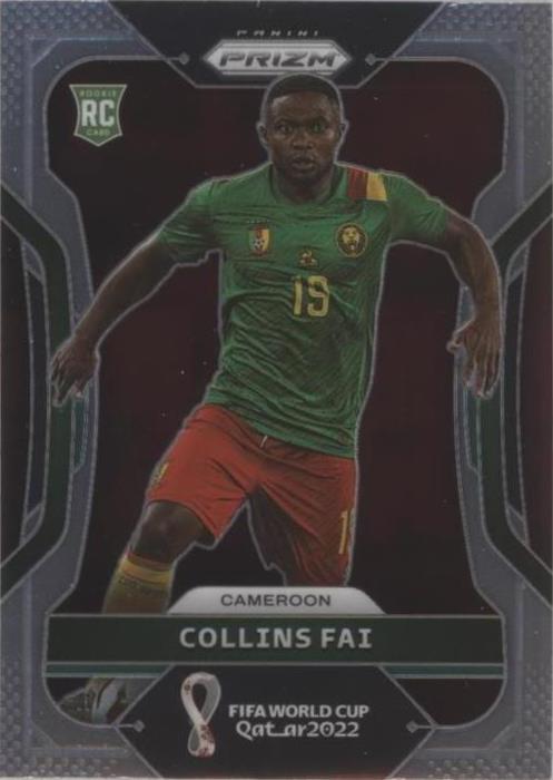 okafor panini prizm Qatar RC 99シリ　ラストNo 2022 Panini Prizm World Cup Qatar Collins Fai #39 for sale