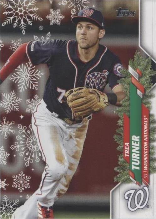 2020 Topps Holiday - Trea Turner #HW24