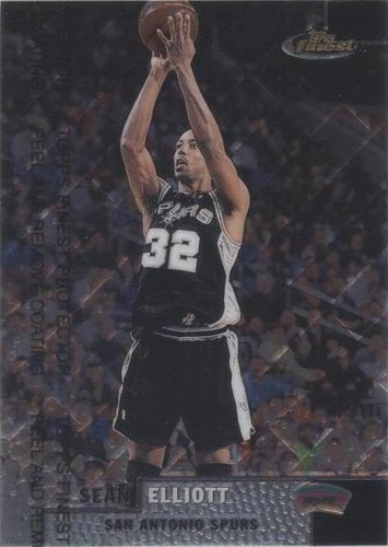1999-00 Topps Finest - Sean Elliott #3