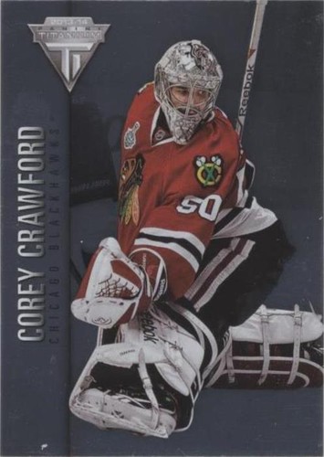 2013-14 Panini Titanium - Corey Crawford #17