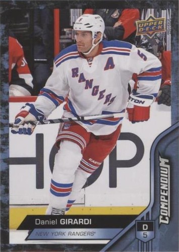 2016-17 Upper Deck Compendium - Dan Girardi #186