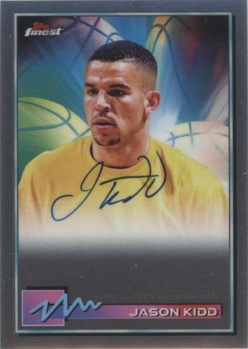 2021 Topps Finest - Jason Kidd #FA-JK
