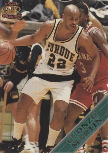 1995 Pacific Prism Draft Picks - Cuonzo Martin #33