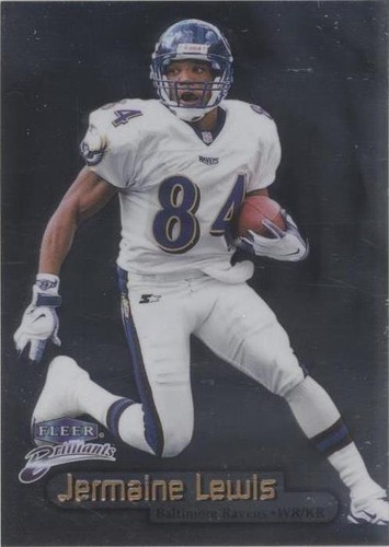 1998 Fleer Brilliants Jermaine Lewis #17