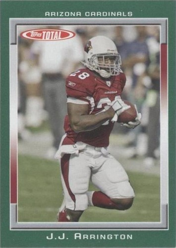 2006 Topps Total J.J. Arrington #124