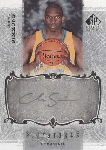 2006-07 SP Signature Edition - Cedric Simmons #SPS-CS