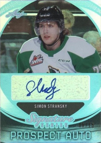 2015 Leaf Signature Series - Simon Stransky #SP-SS2