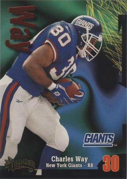 1998 Skybox Thunder Charles Way #152