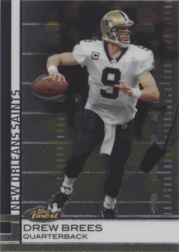 2009 Topps Finest Drew Brees #8