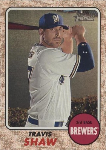 2017 Topps Heritage - Travis Shaw #118