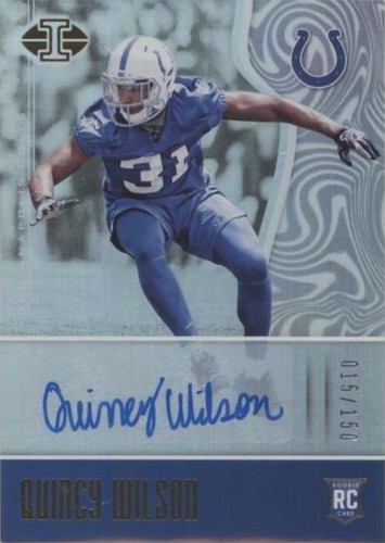 2017 Panini Illusions Quincy Wilson #151