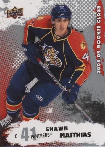 2008-09 Upper Deck Rookie Class - Shawn Matthias #18