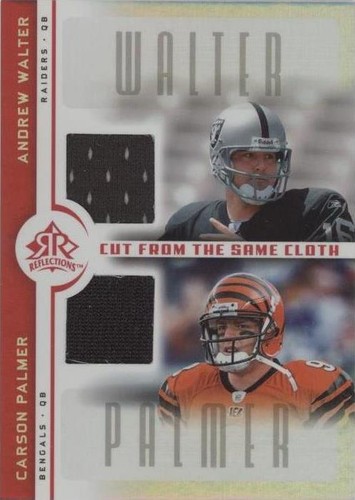 2005 Upper Deck Reflections Andrew Walter Carson Palmer #CC-PW