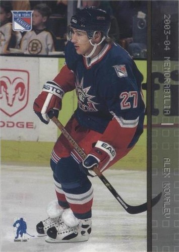 2003-04 In the Game Be A Player Memorabilia - Alex Kovalev #5