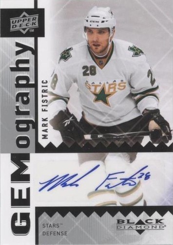 2009-10 Upper Deck Black Diamond - Mark Fistric #GMF