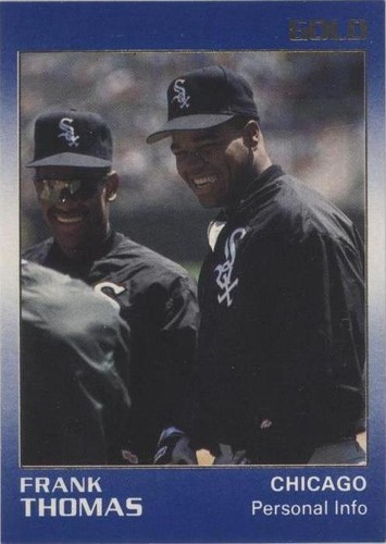 Frank Thomas 1994-95 Sports Stars USA Gold Stamped Signature PROMO