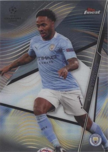 2020-21 Topps Finest UCL Raheem Sterling #74