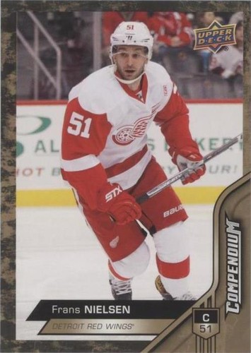 2016-17 Upper Deck Compendium - Frans Nielsen #675