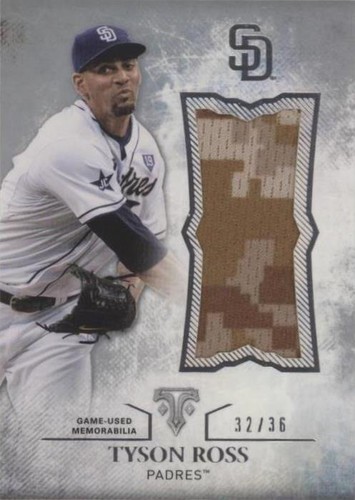 2015 Topps Triple Threads - Tyson Ross #UJR-TRS