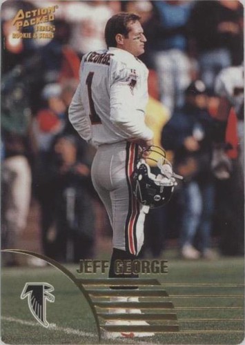 1995 Action Packed Rookies & Stars Jeff George #19
