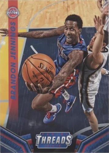 2014-15 Panini Threads - Brandon Jennings #20