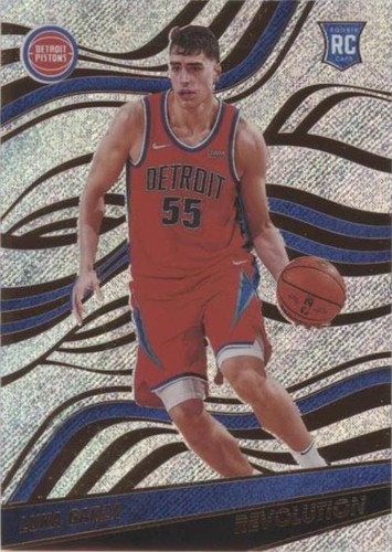 2021 Panini Revolution Luka Doncic Fractal Auto /100