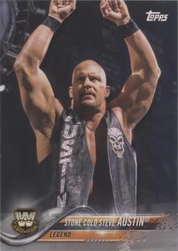 2018 Topps WWE Then Now Forever - Steve Austin #200