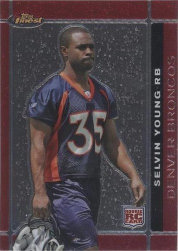 2007 Topps Finest Selvin Young #121