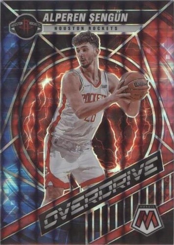 2021-22 Panini Mosaic Alperen Sengun GOLD ROOKIE AUTO /10