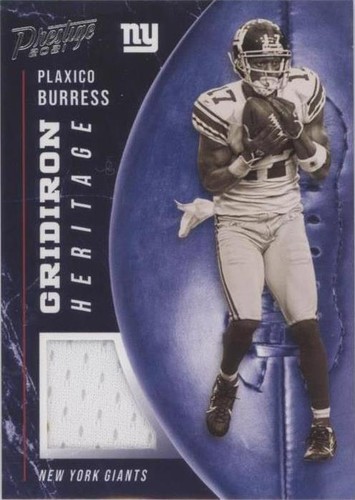 2021 Panini Prestige Plaxico Burress #GH-PB