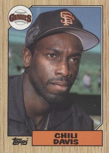 1987 Topps - Chili Davis #672