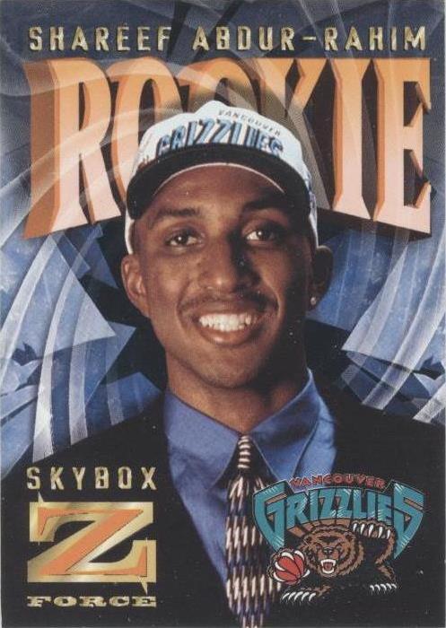 1996-97 Skybox Z Force - Shareef Abdur-Rahim #R-3