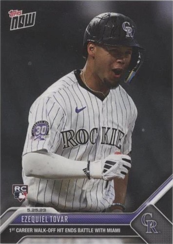 2023 Topps Now - Ezequiel Tovar #345