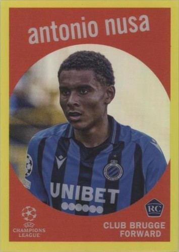 2022-23 Topps Merlin Chrome Antonio Nusa Rookie RC #45 Club