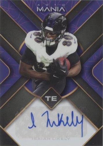 2022 Wild Card Auto Mania Isaiah Likely #AM-TH15