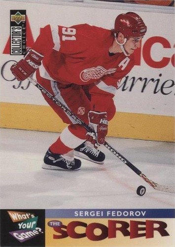 1995-96 Upper Deck Collector's Choice - Sergei Fedorov #365