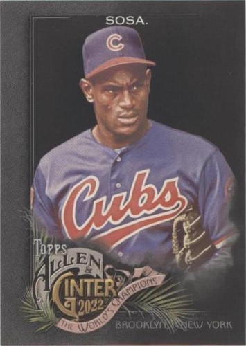 2022 Topps Allen & Ginter X - Sammy Sosa #149